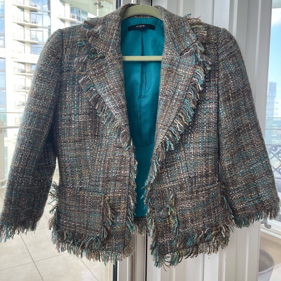 View tweed blazer - Picture 1 of 7
